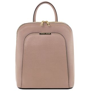 Tuscany Leather Saffiano Woman's Leather Backpack TL141631-main by Tuscany Leather