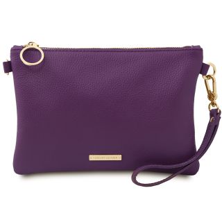 Tuscany Leather Woman's Soft Leather Clutch Bag TL142029-main by Tuscany Leather