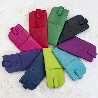 Prime Hide Soft Leather Glasses case Pouch 791 by Primehide