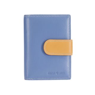 Jekyll & Hide Fiji Double Flap Purse 2228CAFI by Jekyll & Hide color Pale Blue