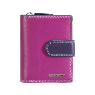 Jekyll & Hide Ibiza Double Flap Purse 2228CAPA-2 by Jekyll & Hide color Fuchsia