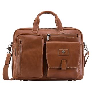 Jekyll & Hide Montana Medium Size Laptop Briefcase 3661COLT by Jekyll & Hide color Tan