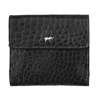 Braun Buffel Ladies Small Black Leather Purse Wallet bb-40103-black by Braun Buffel color Black