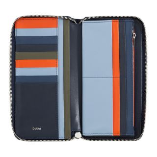 Dudu Colorful Collection Zip Around Style Purse Wallet RFID 534-1334-main by Dudu