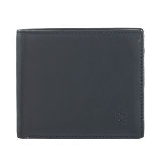 Dudu Colourful Tullio Mens Small Navy Multi Colour Leather Wallet 534-421-navy by Dudu color Navy
