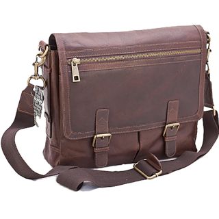 Lecerf Luxury Spanish Leather Brown Messenger Bag - Satchel 601-Joey by Lecerf color N/A