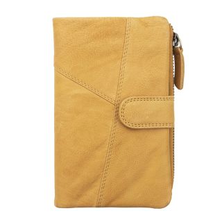 Prime Hide Crumble Large Soft Leather Purse Wallet RFID Blocking 6504 by Primehide