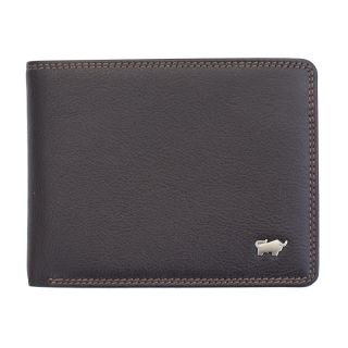 Braun Buffel Golf collection Mens Leather Wallet -Brown bb-92335-brown by Braun Buffel color Dark Brown