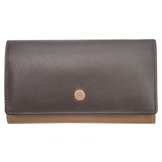 Adapell Ladies Brown Leather Matinee Purse 3653 ad-3653-br by Adapell color Brown