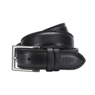 Jekyll & Hide Mens LA Black Leather Belt 1634LABL by Jekyll & Hide color Black