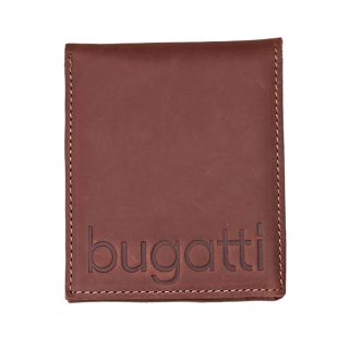 Bugatti Bonnie and Clyde Bifold Leather Wallet Bugatti-49558002 by Bugatti color Brown