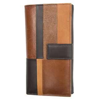 Adapell Ladies Large Brown Multi Colour Purse 3638 ad-3638-br by Adapell color Brown