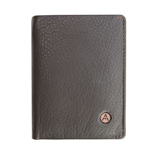 Adapell Mens Brown Leather Fold out Wallet - 1166 ad-1166-br by Adapell color Brown