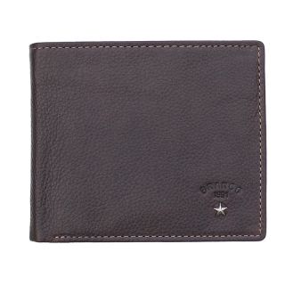 Branco Men's Luxury Thick Oiled Dark Brown Leather Notecase Wallet br67780-brown by Branco color Dark Brown