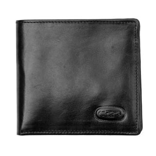 Hansson Luxury Colorado Handcrafted Italian Leather Credit Card Holder 6460 Black 6460-BLACK by Hansson color Black
