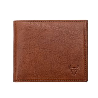 Kenneth Brownne Brown Italian Leather wallet Da MINIATO Collection 1015-brown by Kenneth Brownne color Brown