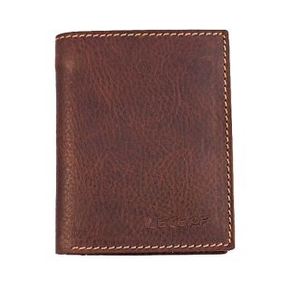 Lecerf Luxury Spanish Leather wallet Style 824 824-brown by Lecerf color Brown
