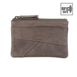 Prime Hide Crumble RFID Blocking Soft Leather Coin Purse 6502 by Primehide