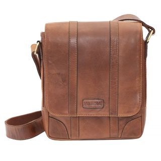 Prime Hide Ridgeback Luxury Leather Small Messenger Bag 673-RB by Primehide