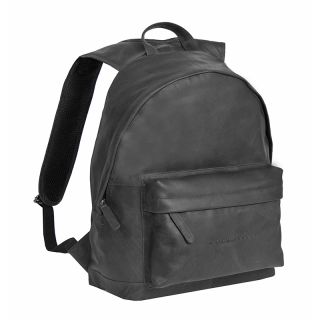 The Chesterfield Brand Black Leather Laptop Backpack c58014300 by The Chesterfield Brand color Black