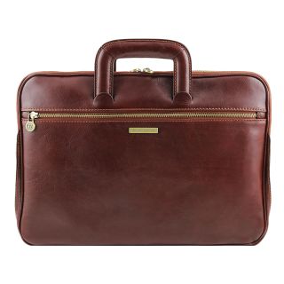 Tuscany Leather Caserta Leather Document Briefcase TL142070-main by Tuscany Leather