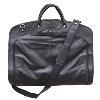 Prime Hide Luxury Leather Suit Carrier Garment Bag 893 by Primehide