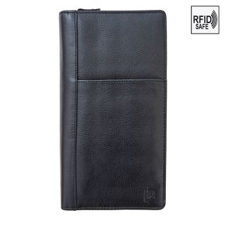 Prime Hide RFID SAFE Leather Zipped travel planner Wallet 9300-main by Primehide
