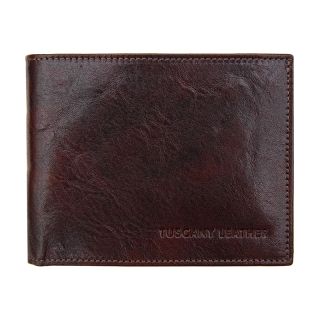 Tuscany Leather Mens Luxury Italian Leather 3 Fold wallet TL140763-main by Tuscany Leather