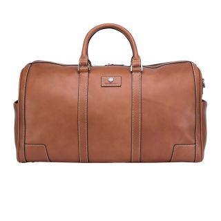 Jekyll & Hide Montana Brown Leather Travel Duffle 3648MOC by Jekyll & Hide color Brown