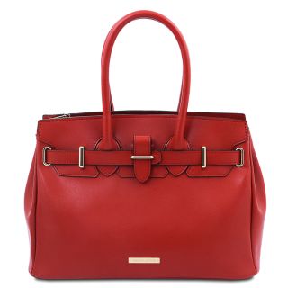 Tuscany Leather Woman's Leather Handbag TL142174-main by Tuscany Leather