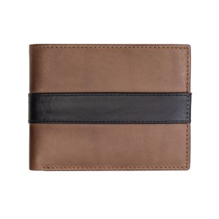 Men's English Hide Leather Bifold Card Holder Wallet RFID Card+Card by Wombat