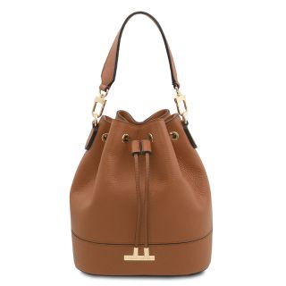 Tuscany Leather Soft Leather Bucket Bag TL142146-main by Tuscany Leather