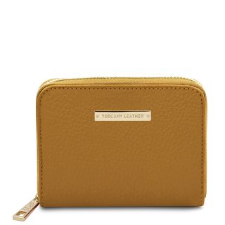Tuscan Leather Laides Small Zip Around Leather Wallet TL142321-main by Tuscany Leather