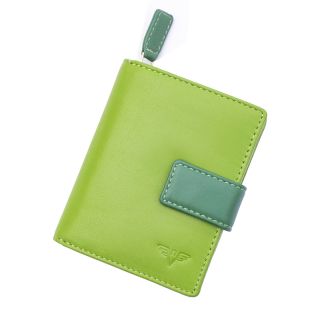 Nevaeh Small Multi Colour Lime Green Leather Purse 16084-LG by Nevaeh color Lime Green