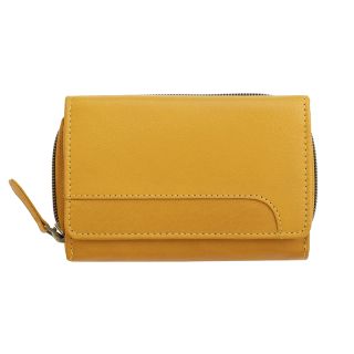 Prime Hide Woman's Small Trifold Leather Purse 21953 by Primehide