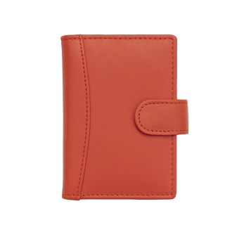 Womans Small colourful Leather Card Holder Wallet R602 by Primehide
