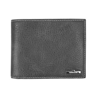 Tavecchi Newave Collection Luxury Italian Back Leather Mens Wallet wa00153-1 by Tavecchi color Black