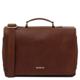 Tuscany Leather Multi Compartment Briefcase TL142068-main by Tuscany Leather