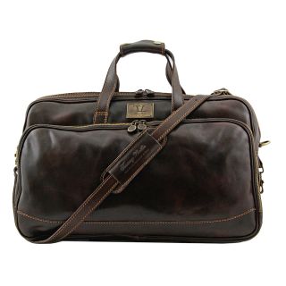 Tuscany Leather Luxury Bora Bora Italian Leather Trolley Travel Bag -Small TL3065-main by Tuscany Leather