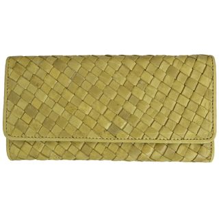 Wombat Leather Woman's Large Continental Purse Wallet waxw by Wombat