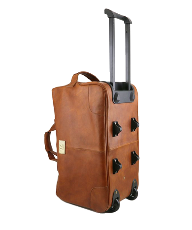 Leather Holdalls with Wheels